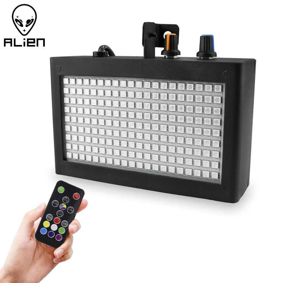 Audio Music Dj - الغريبة 180 LED ستروب ضوء فلاش