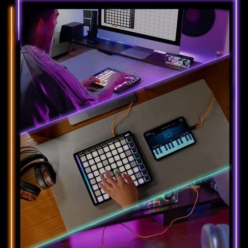 وحدة تحكم موسيقية MIDI بـ 64 م - مراجعة Midi Controller Pad وسعره