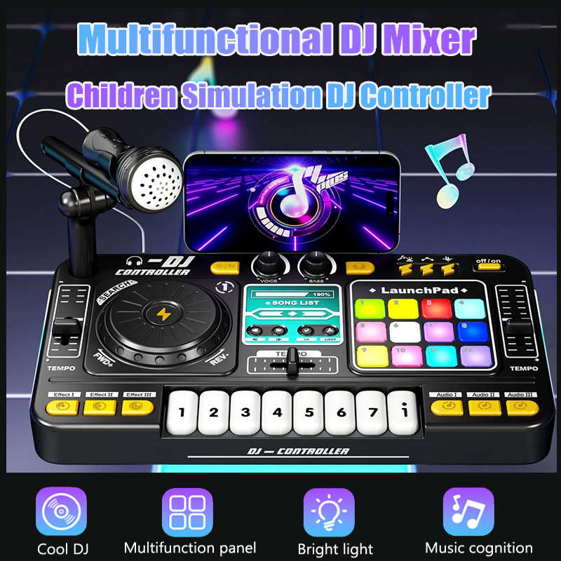 متعددة الوظائف DJ خلاط الأطفال - مراجعة Audio Music Dj وسعره