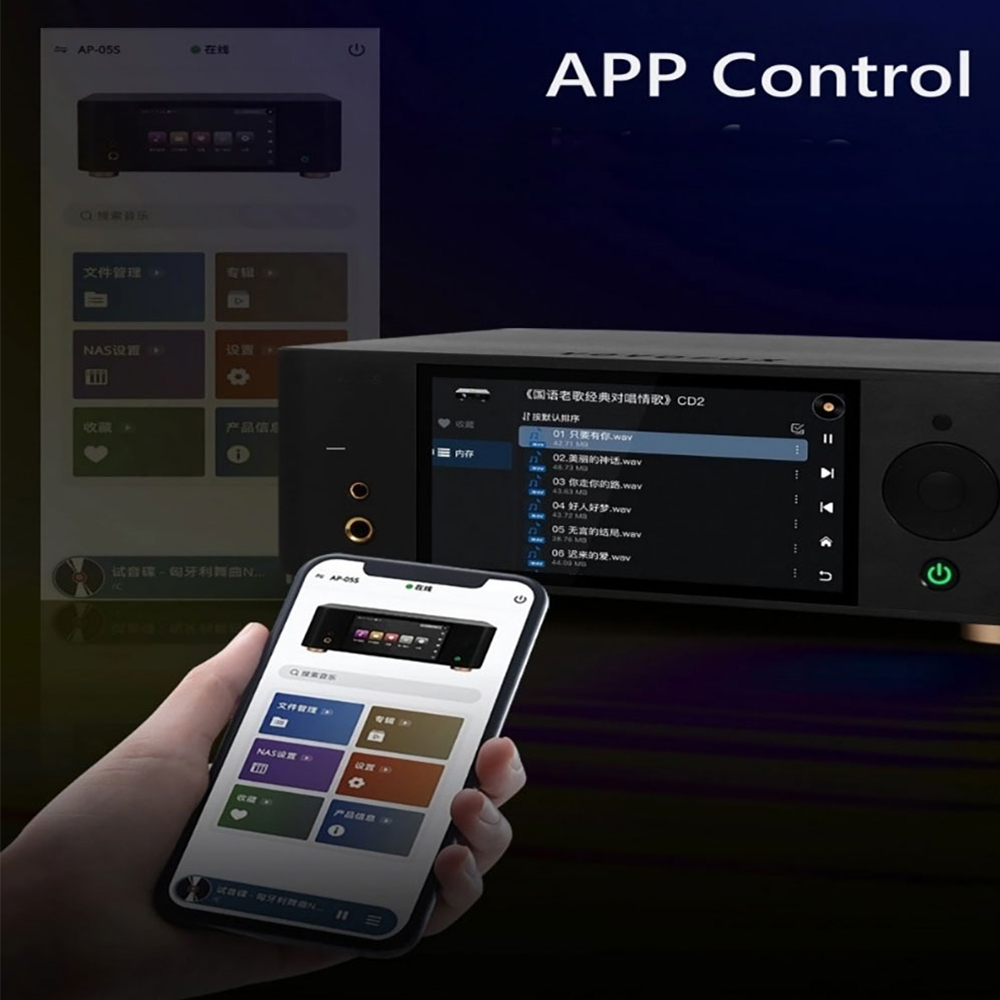 مشغل موسيقى VOVOFOX-HiFi AP05S - مراجعة Audio Without Music وسعره