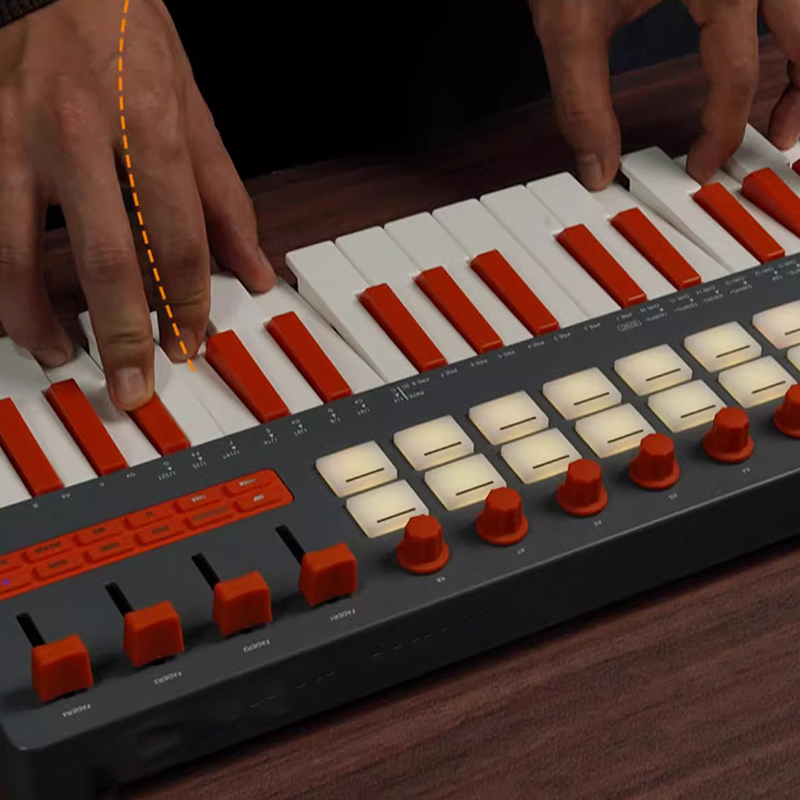 37 مفتاح MIDI لوحة المفاتيح ال - مراجعة Midi Controller Pad وسعره